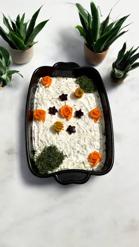 سالاد مرغ و شوید